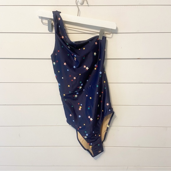 NWOTs Summersalt | The Ruched Sidestroke in Star pattern Size 2 Long Torso - Picture 2 of 8